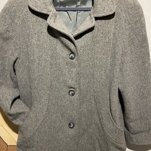 Herman Kay Wool Dress Coat